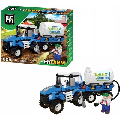 ICOM Blocki MyFarm traktor s postřikovačem 170 ks – Zboží Dáma