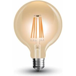  LED крушка filament E27 6W= 55W (0729)