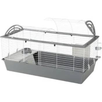Ferplast - Cage Casita 120 - Оборудвана клетка за зайци, морски свинчета и други гризачи - 119 х 58 х 61 см