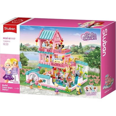 Sluban B1117 Girls Dream Čínská vila 1