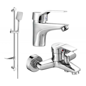 Mexen Caro DF72 комплект за вана, хром - 746603DF72-00 (746603DF72-00)