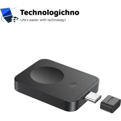 Baseus Зарядно Baseus Apple Watch MagPro Type-C Black (P10264106123-00)