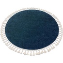 Dywany Łuszczów Berber 9000 navy modrá