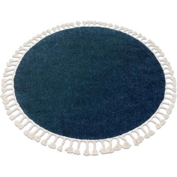 Dywany Łuszczów Berber 9000 navy modrá