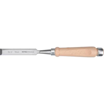 dláto s bukovou rukojetí, 18mm, délka 280mm, CrV (8812318)