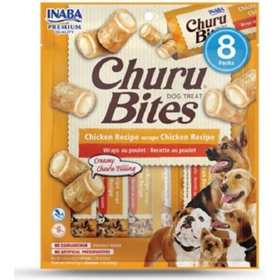 Churu Maškrta pre psy Inaba Bites dog Kura 8túb 96 g