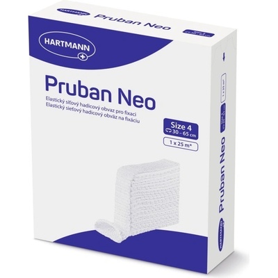 Pruban Obväz hadicový sieťový Neo, veľ. 4, 30-65 cm, koleno, hlava, 25 m