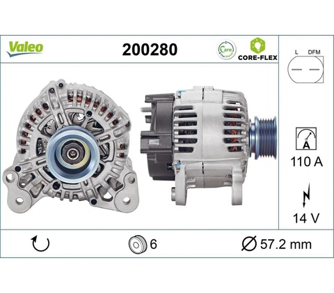 Generátor VALEO 200280
