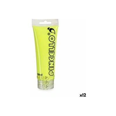 pincello Акрилна боя Neon Жълт 120 ml (12 броя)