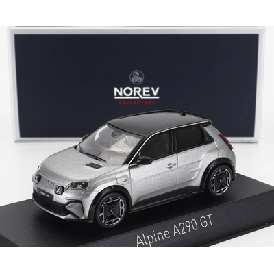 Norev Alpine Alpine A290 Gt 2025 Tornade Šedá Černá Met 1:18