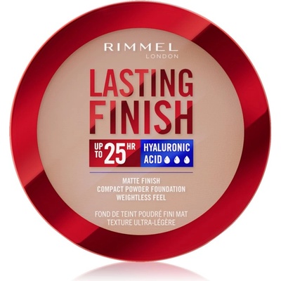 Rimmel Lasting Finish 25H компактна пудра SPF 20 цвят 006 Rose Vanilla 7 гр