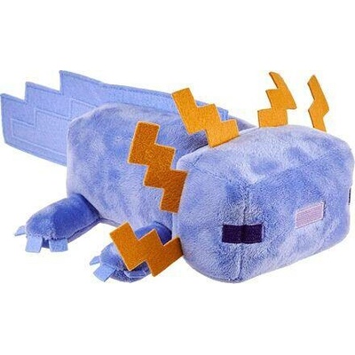 Mattel Minecraft modrý Axolotl 30 cm