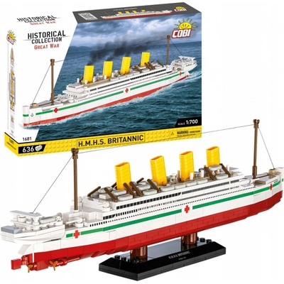 COBI 1681 H.M.H.S. Britannic, 1:700, 636 k – Zboží Dáma