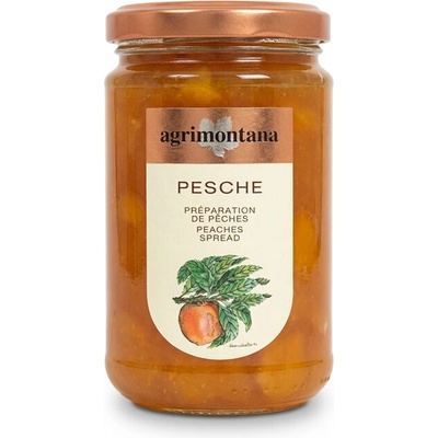 Agrimontana Džem extra speciální 72% broskev, 330 g