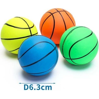 Nobleza pěnový míč basketball 6,3 cm oranžová