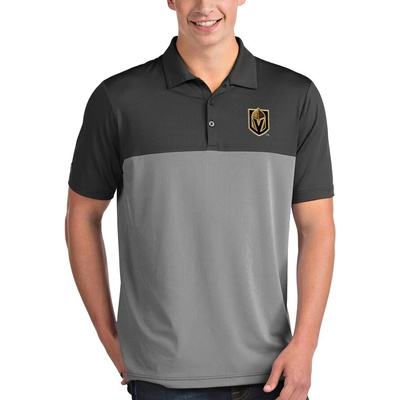 Vegas Golden Knights Antigua Venture Polo Gray