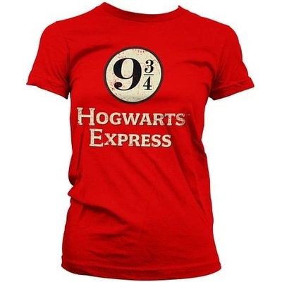 A.B. Dámské tričko Harry Potter Hogwarts Express červené