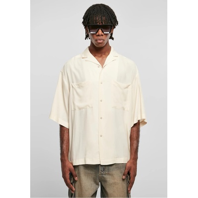 Urban Classics Мъжка широка риза в цвят еркю Urban Classics Oversized ShirtUB-TB6236-02903 - Екрю, размер M