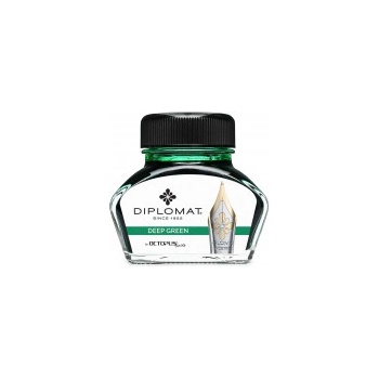 Diplomat D41001013 zelený Octopus Deep Green flaštičkový atrament 30 ml