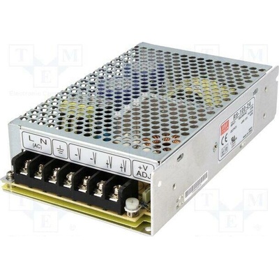 MEAN WELL RS-100-24 Napájecí zdroj: spínaný; k vestavbě,modulový; 100W; 24VDC; 4,5A