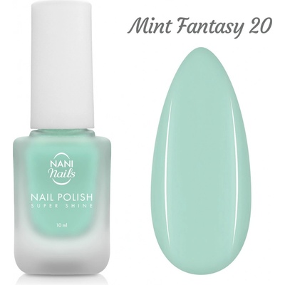 Nani lak na nehty Super Shine Mint Fantasy 10 ml