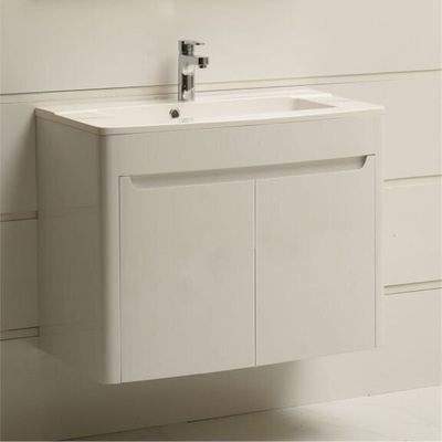 InterCeramic Конзолен шкаф за баня InterCeramic ICP 6249 - PVC, бял с умивалник 8562 2 (ICP 6249)