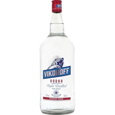 Vikoroff Triple Distilled Vodka 37,5% 1,5 l (holá láhev)