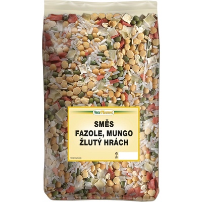 Vera Gurmet Polévková směs fazole mungo žlutý hrách 1 kg