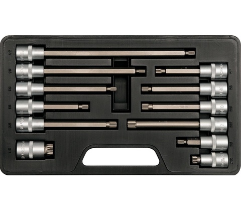 Bity sada 12 ks HEX, SPLINE