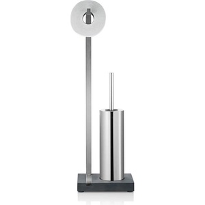 blomus Матирана стойка за тоалетна хартия и четка blomus от серия menoto