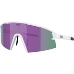 Bliz Очила за колоездене Bliz P006S Mirror S3 Cycling glasses - Matte White / Smoke / Purple Mirror - размер One Size (205-7483-0111)