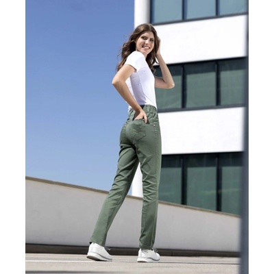 Ardon H2348 dámské elastické kalhoty JASVENA Khaki dámské kalhoty