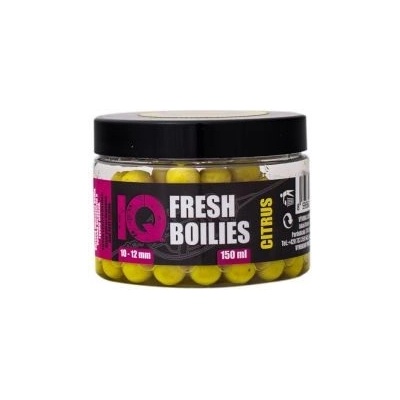 LK Baits Boilies IQ Method Feeder Fresh 150ml 10-12mm pikantní broskev