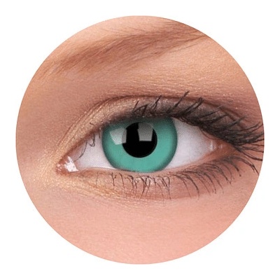 Gelflex Kontaktní čočky – Smaragdově zelená - nedioptrické jednodenní 2 čočky