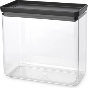 Brabantia Контейнер за съхранение на храна TASTY PLUS, 3, 5 л, тъмносив, пластмаса, Brabantia (BRAB229961)