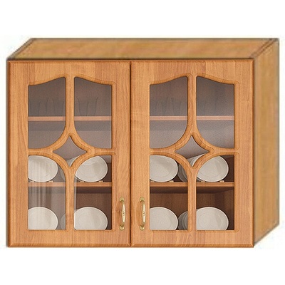 Bogdan Furniture Europe Горен витринен шкаф Ola 80BB-E20