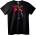 NOONEBRAND Тениска Glorihammer викингски воин - L, Black