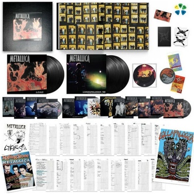 Metallica Load Limited EU Super Deluxe Box Set Edition 6LP+15CD+4DVD