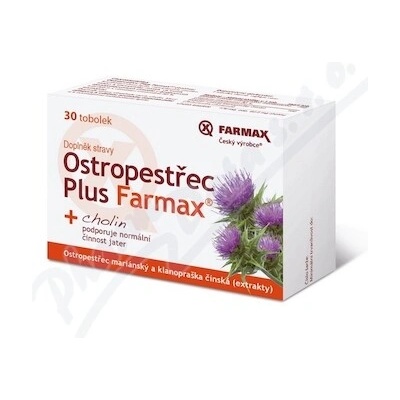 Ostropestrec Plus Farmax 30 kapsúl