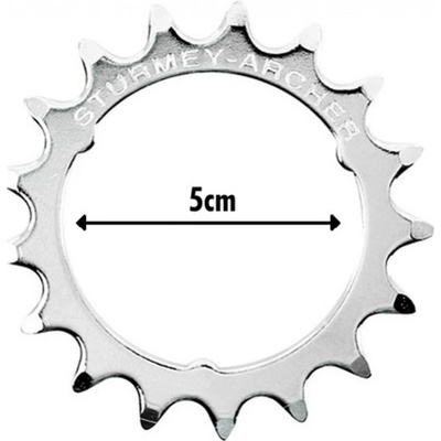 pastorek Sturmey-Archer 17z 1/8" pro C50