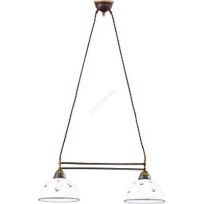 Kolarz 731.82. 24 - Пендел NONNA 2xE27/75W/230V син (KL0366)