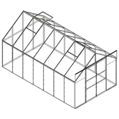 Lanit Plast Náhradní prosklení pro skleník Sarana 8x14 PC 4 mm LG5181