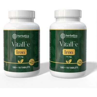 Herbatica 2x Železo 14 mg 110 tabliet