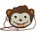 Affenzahn Monkey brown