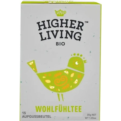 Higher Living Bylinný čaj pro dobrou náladu bio 15 x 2 g