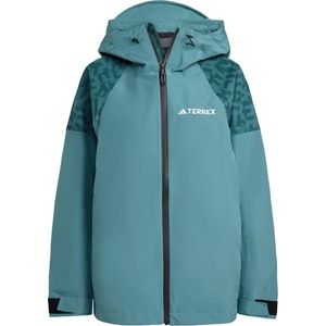adidas Terrex Дамско ски яке adidas Terrex Women's Terrex Xperior Hybrid Primeknit CP+ Ski jacket - Preloved Teal - размер XL (104-6114-0115)