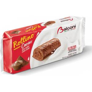 Balconi Балкони Ролино Какао с какаов крем и шоколадова глазура , 6 х 37гр