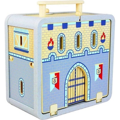 Andreu Toys Игрален комплект Andreu Toys - Рицарски замък в куфарче (ZN15307)