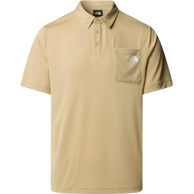 The North Face Мъжка спортна тениска The North Face New Tanken Polo Sport shirt - Khaki Stone - размер M (216-7980-0113)
