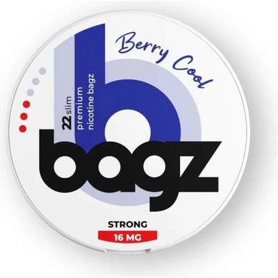 Bagz BERRY COOL Chladivé bobule 16 mg 22 sáčků – Zboží Dáma